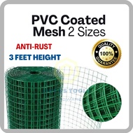 PVC Coated Netting Anti Rust / Mata Punai Besi Tahan Karat / Garden Wire Mesh / Jaring Keras / Jaring Pagar Pintu