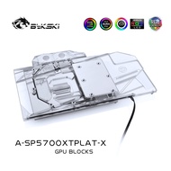 Bykski Sapphire GPU Water Cooling Block Graphics Card PC Computer Liquid Cooling Full Cover Cooler f