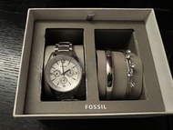 全新Fossil 手錶手鈪set