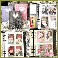 ℗ ☋ ◊ Lucalab A5 25R Composition Hard Cover Ring Binder Photocard Binder