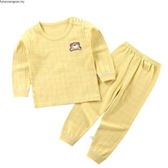 [ Genius Baby House ] 3m-5y Baby Boy Baby Girl Pyjamas 100% Cotton Baju Tidur Budak C2102