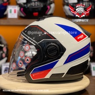 NOLAN HELMETS N40-5 PIVOT N-COM (028) 100% ORIGINAL MADE IN ITALY OPEN FACE DOUBLE VISOR