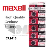 100% Ori CR 1616 MAXELL ORIGINAL LITHIUM CR1616 BATTERY WATCH (BATERI JAM TANGAN CALCULATOR DAN REMO