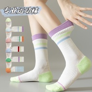 Anti-Slip Running Socks for Women - Shock-Absorbent, Perfect for Fitness & Tennis