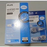 PLUS WHIPPER MR CORRECTION TAPE REFILL SET OF 2( SOLD PER BOX)