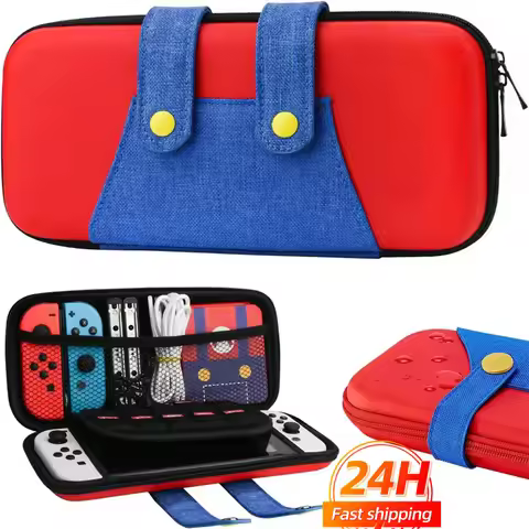 EVA Storage Switch Case Compatible with Nintendo Switch/OLED Cute Portable Switch Carrying Case with