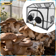 [tdraoylp] Mushroom Breeding Box Sturdy PVC Mushroom Grow Kit Indoor Outdoor Greenhouse Garden Veget