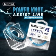 Kenzi Assist Lune, Pe Power Knot kevlar jiggingHOOK