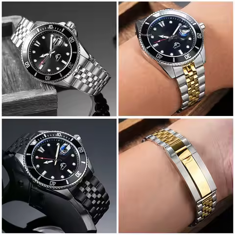 Stainless Steel Metal Watch Strap For Casio Duro 2784 MDV106-1A Mdv107-1A Watch Wristband Swordfish 