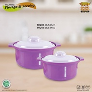 Golden Dragon - Melamine Side Dish Lid Bowl 6,5' 8,5' -T0206 T0208