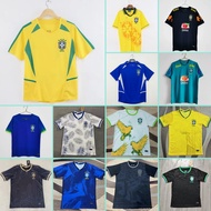 Retro Version Brazil Jersey Home Away Football Jersey Fan Version Short Sleeve Team