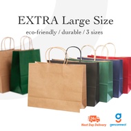 [EXTRA LARGE] Kraft Paper Bag Door Gift Bag Paper Bag Mother's Day Bags Paper Bags