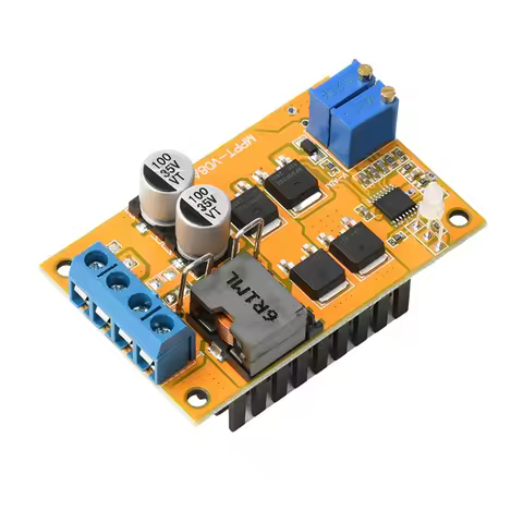 B04C-Solar Charging Control Panel 100W 5A MPPT Regulator Controller Auto Switch Supporting 9V 12V 24