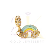 916/22K Joyful Rainbow Pendant (22K Gold Jewellery)
