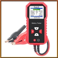 [chasoedivine.]  Micro-500 12V Car Battery Tester 40-3000  Lithium Battery Test Lead Acid Battery An