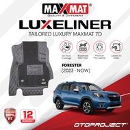 Otoproject - Subaru Forester 2023 Car Mat - Now AT Luxeliner | Maxmat 7D