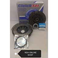 Exedy Daikin Clutch Kit Set+Clutch Bearing+Flywheel Oil Seal (Viton) for Mitsubishi VR4 2.0 9"
