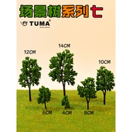 Handmade Sand Table Building Model Material Micro Landscape Design Production Model Tree Plastic Rin