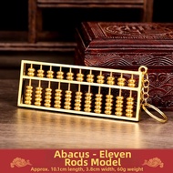 DINGFENGGE | Lucky Abacus Keychain 9/13 Axis