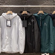 外國預訂 4色選 Arcteryx 始祖鳥 刺繡logo atom 連帽 户外機能防水棉質外套