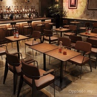 Bar P3RQ Music Commercial Table Retro Chair Bar American Table Chair Light Dining Western Restaurant