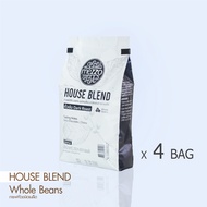 Mezzo : เมล็ดกาแฟ คั่ว 4 ถุง (Roasted Coffee Beans  House Blend 4 bags)