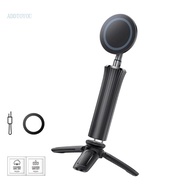【3C】 Foldable Phone Stand Support Handheld Clamp Desktop Use Tripod Stand for Phone 17 16 15 Multifu