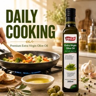 SANSUR Extra Virgin Olive Oil 250ml Spain Imported EVOO Healthy Daily Cooking Salad Pasta Halal
