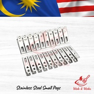 Stainless Steel Small Cloth Pegs / Sepit Kain Keluli Kecil (20pcs)