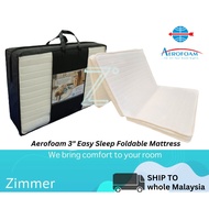 AEROFOAM 3" Tri-fold Foldable Mattress