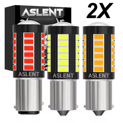 Upgraded 12v 24v Truck Car LED Bulb 1156 BA15S P21W 1157 P21/5W BAY15D 2357 BAU15S PY21W 7057 7443 7