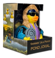 CelebriDucks - Pond Jovial - Floating Rubber Ducks - Collectible Bath Toy Gift for Kids & Adults of 