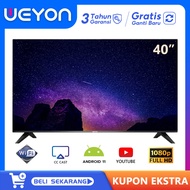 WEYON TV 40 Inch Android 11 Smart TV Digital LED TV HD 40 inch FHD Ready Televisi Murah
