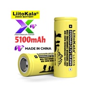 Liitokala LII-51S 26650 20A 51S Rechargeable Lithium Li Ion Battery 26650A 51S 3.7V 5100mA Flashligh