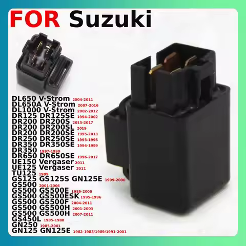 For Suzuki GS500 DL650A GS125 GN125 GN250 DR125 TU125 UE125 DR200 DR250 UE150 DR350 DR650 CDI Igniti