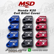 MSD Honda K20 Coil Billet Cover