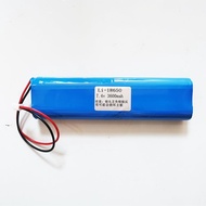 7.4V18650 Lithium Battery 3.7v Long Strip Multiple Parallel Battery Pack Square Dance Audio 8.4v 9v