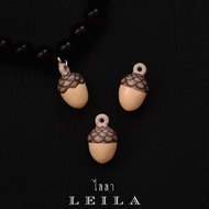 Leila Amulets ลูกโอ๊กดูดทรัพย์ Baby Leila Collection (พร้อมกำไลหินฟรีตามรูป)