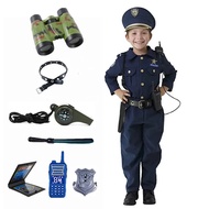 Dress Up America Police Costume for Kids - Police Officer Costume for Boys - Cop Uniform Set with Ac