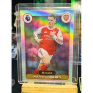 Viktor Gyokeres Arsenal Refractor Topps Merlin EPL 2025/26 Football Card