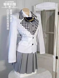 Blue Prison Style Baibao High School Cosplay Costume for Women