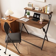 LdgFoldable Desk Adult Folding Table Rental House Rental Durable Home Installation-Free Office Simple Computer Desk