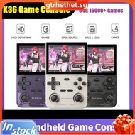 K36 Handheld Retro Game Console 64G 16000+ Games 3.5 Inch 3500mAh Dual Joystick for /MAME/N64 Video 