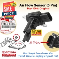 Wish 1.8/2.0 (2009-) Air Flow Sensor (5 Pin) ZGE20 ZGE21 ZGE25 22204-28010 TOYOTA