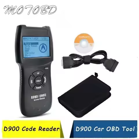 Newest V2021 OBD2 Scanner D900 Car Auto Diagnostic Interface Read Car Engine Live Data D900 CAN-BUS
