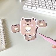 Sticker Flakes Cici With Boba by thechaeg