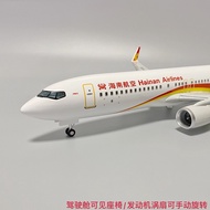 47cm with Wheels with Lights Hainan Airlines 350 Airplane Model Navigation 737 Boeing 787 Model Airp