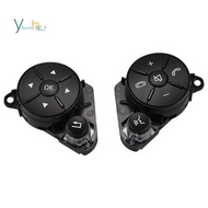 Left+Right Car Inner Part Steering Wheel Worn Button Cover Switch Mercedes For Benz W204 W212 C200 E260 E320 Glk260