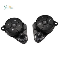 Left+Right Car Inner Part Steering Wheel Worn Button Cover Switch Mercedes For Benz W204 W212 C200 E