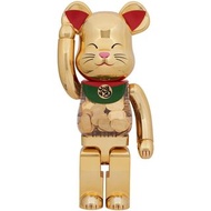BE@RBRICK 招き猫 小判 開運 金メッキ 1000％